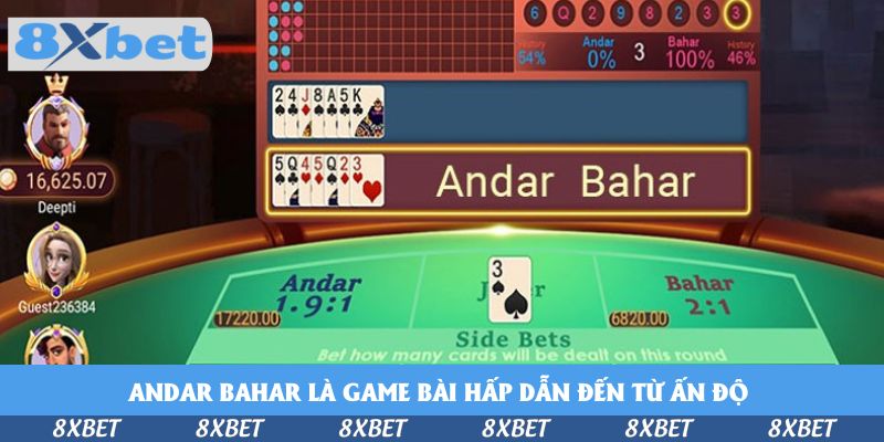 Andar Bahar là game bài hấp dẫn đến từ Ấn Độ